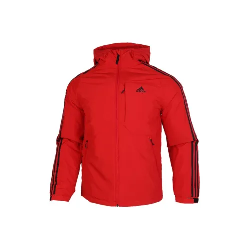 Adidas Red Men's Down Jackets Adidas Красный Мужской Пуховик