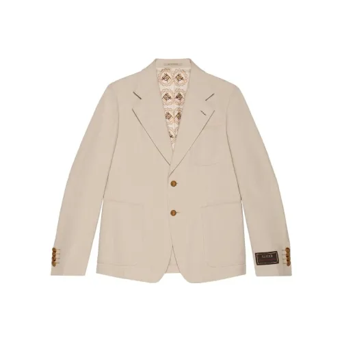 GUCCI Khaki Мужские Деловые Костюмы