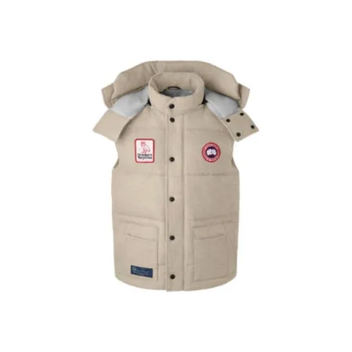 Canada Goose OVO Co Бренд Лаймово-серый Унисекс Жилеты