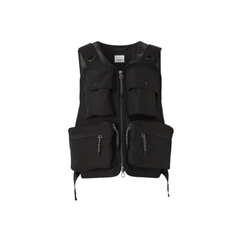 Burberry Мужские черные жилеты