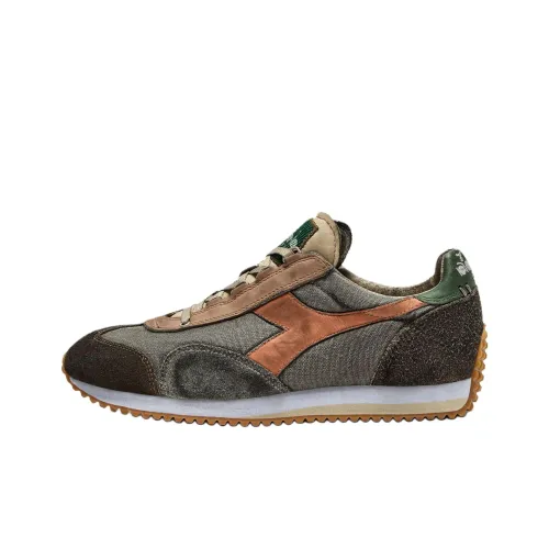 DIADORA Повседневный Низкий Топ Серый Коричневый Унисекс