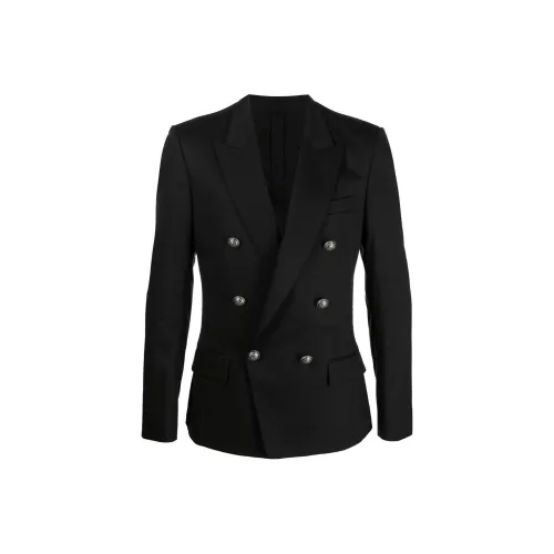 BALMAIN Черные Мужские Деловые Костюмы