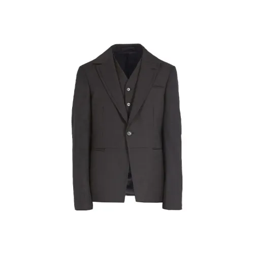 Ferragamo Черные Мужские Деловые Костюмы