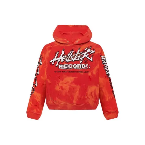 Hellstar Red Men's Sweatshirts Hellstar Красный Мужские Толстовки