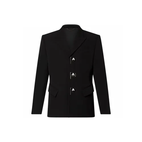 LOUIS VUITTON Бизнес-костюм Пальто Мужской Черный