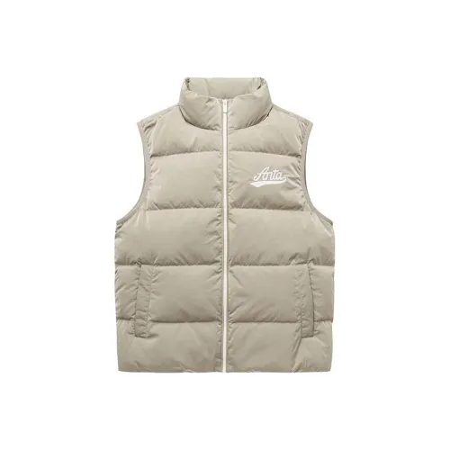 Anta Life Collection Ледниковый серый Мужской пуховый жилет