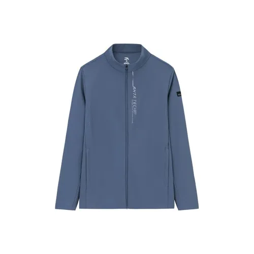 ANTA Variety Тренировки Коллекция Куртка Мужская Кит Fin Синий