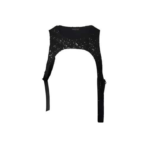 LOUIS VUITTON Новые ежеквартальные продукты LV Черные мужские жилеты