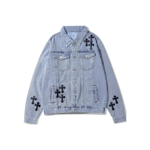 Chrome Hearts SS23 Denim Jacket Men's Blue