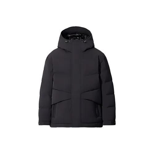 UNIQLO Jil Sander Collaboration Черный Мужской Пуховик