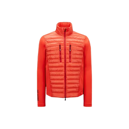 Moncler Красный Мужской Пуховик