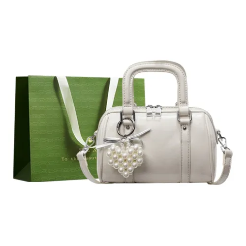 Three Ducklings ПУ (полиуретан) Одно плечо Через плечо Бостонская сумка Сумка Женская Экрю Розовый Кофейный Черный