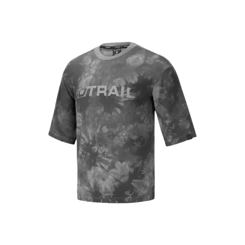 Skechers Mountain and Wild Outdoor Series T-Shirt Мужской Угольный Серый 05D2