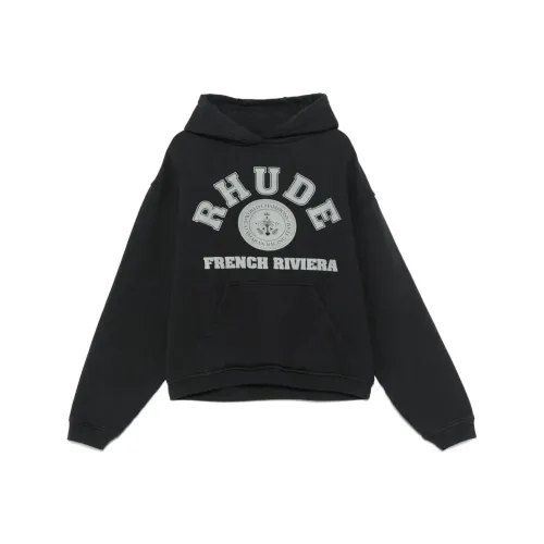 RHUDE Черные Мужские Свитшоты