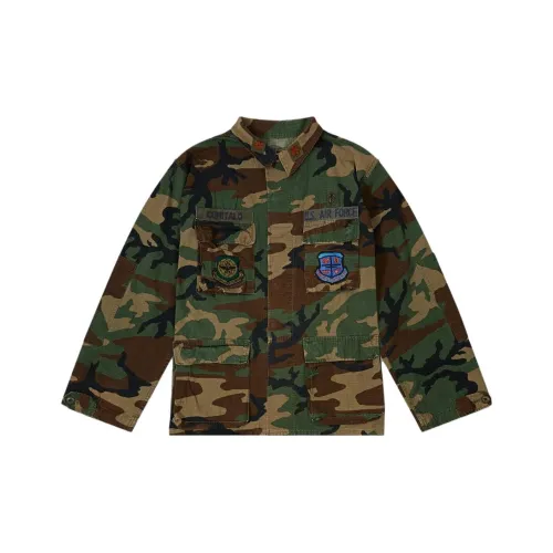 Совместный бренд Alpha Industries Лесной камуфляж Мужская куртка