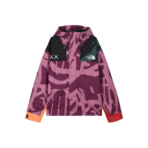 THE NORTH FACE Водонепроницаемый Ветрозащитный And Дышащий Ветровка Унисекс Фиолетовый