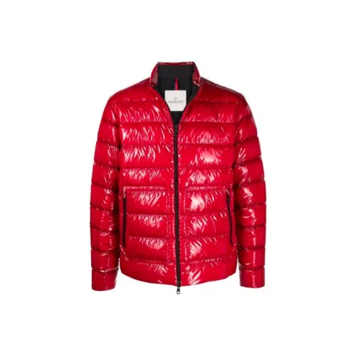 Moncler Красный Мужской Пуховик