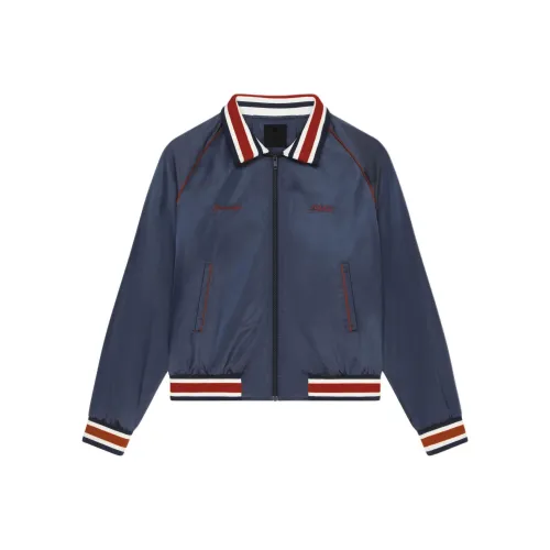 Givenchy FW24 Куртки и Пальто Мужской Ночной Синий