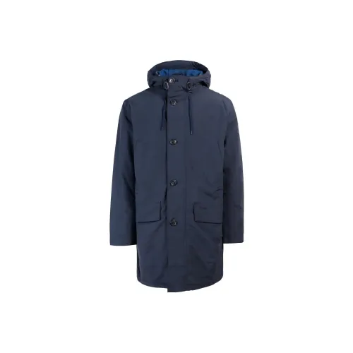 BARBOUR Темно-синие мужские куртки