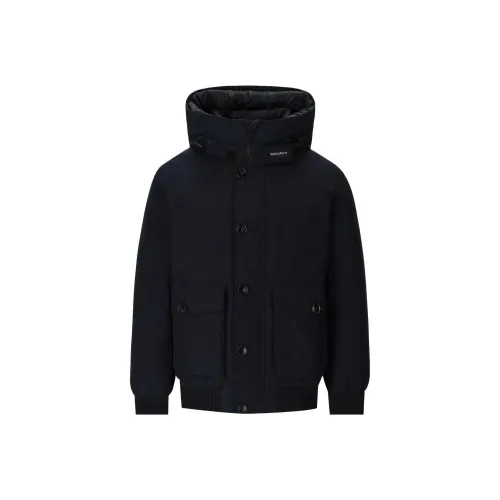WOOLRICH Мужские черные куртки