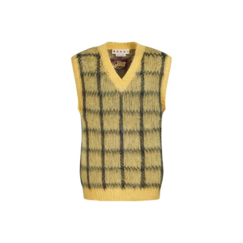 Marni Желтые Мужские Жилеты