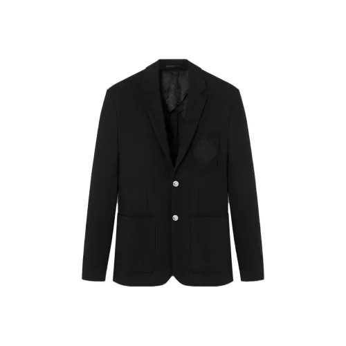 VERSACE Бизнес костюм пальто мужской черный