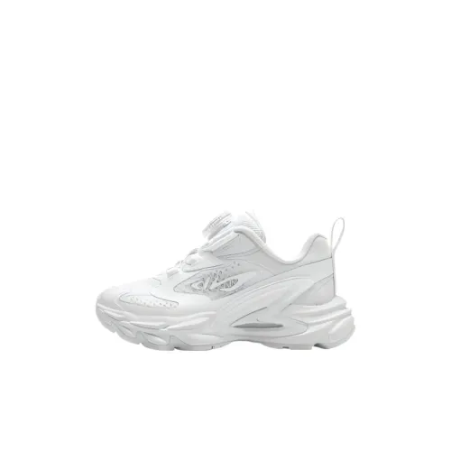 FILA KIDS Hummingbird 2 Low Топ Детские беговые кроссовки Серый Белый Для детей 3-7 лет