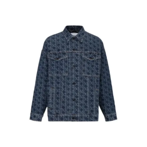 CALVIN KLEIN FW22 Denim Jacket Men's Dark Blue