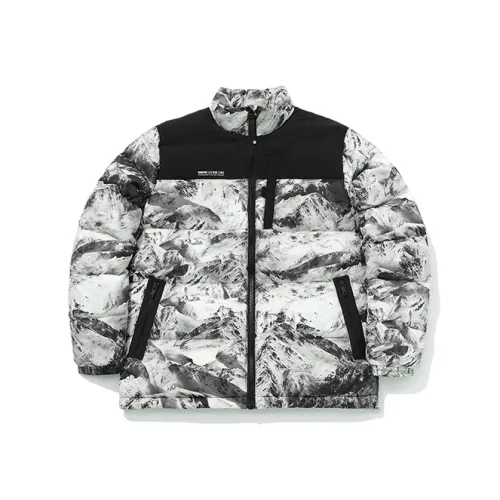 LINING Пуховик Зимний Мужской Snowy Горы Полные Опечаток