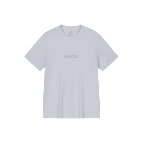 361° Серебристо-серый Мужской T-рубашки