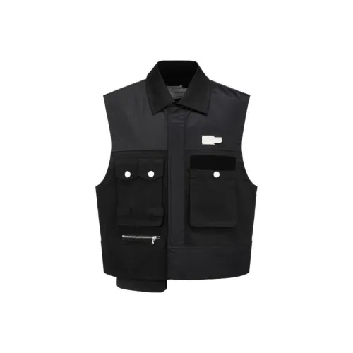 Feng Chen Wang Feng Chen Wang SS23 Черные Мужские Жилеты