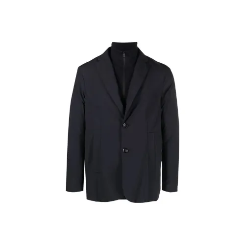 EMPORIO ARMANI Черные Мужские Деловые Костюмы