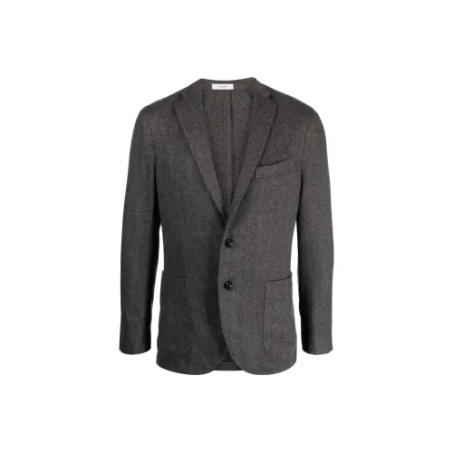 Больгиоли Бизнес Костюм Пальто Мужское Серое