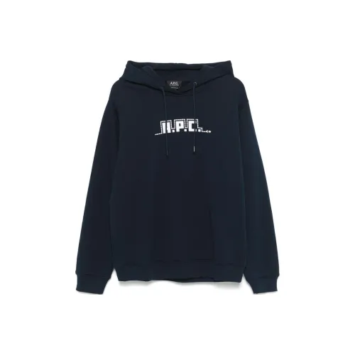 A.P.C Толстовка Мужская Морской Синий