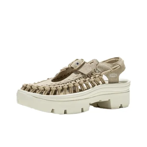 KEEN Slip-Resistant Abrasion-Resistant Hiking Shoes Unisex Yellow KEEN Slip-Resistant Abrasion-Resistant Хайкинговые ботинки Унисекс Желтый