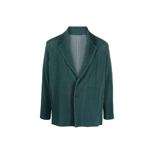 Homme Plissé Issey Miyake Зеленый Мужской Деловые костюмы