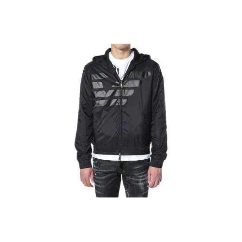 ARMANI JEANS Черные Мужские Куртки