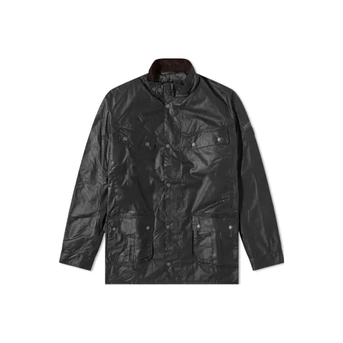 BARBOUR Мужские черные куртки
