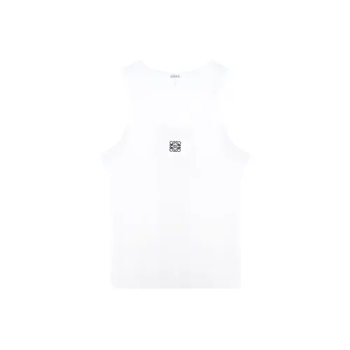 LOEWE Совместное издание Белые Мужские Майки