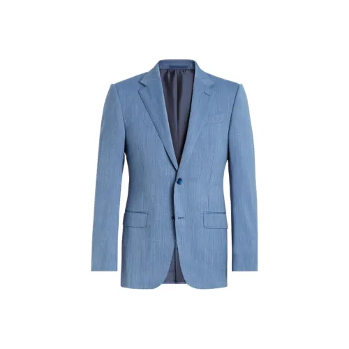 Ermenegildo Zegna Синий Мужской Деловой костюм