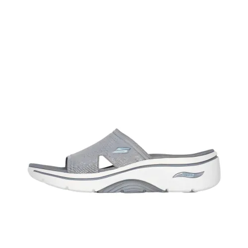 Skechers GO walk Arch Fit 2,0 Слипоны Женские Серые
