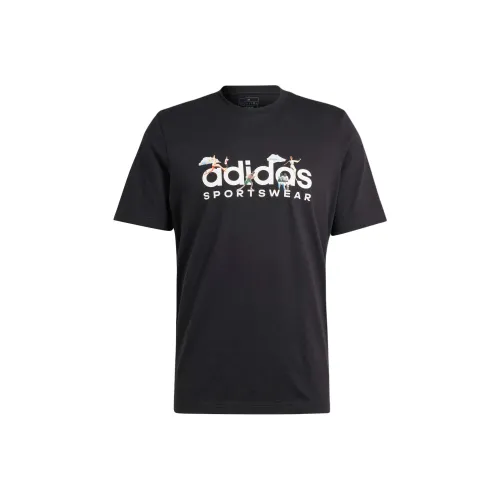 adidas sportwear Т-рубашка Мужская Черная