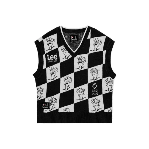 Lee Черные Унисекс Жилеты