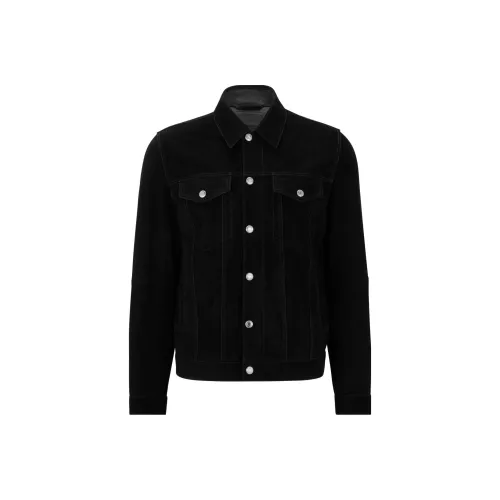 Hugo Boss Черные Мужские Джинсовые Куртки