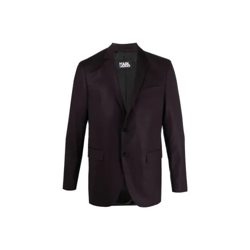 Karl Lagerfeld Бизнес-костюм Куртка Мужская Фиолетовая