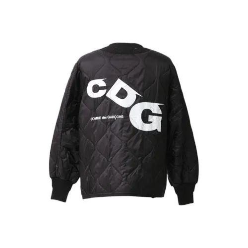 CDG Черный Унисекс Объемные куртки (пуфы)