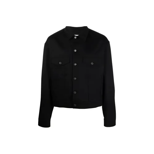 MOSCHINO Мужские черные джинсовые куртки