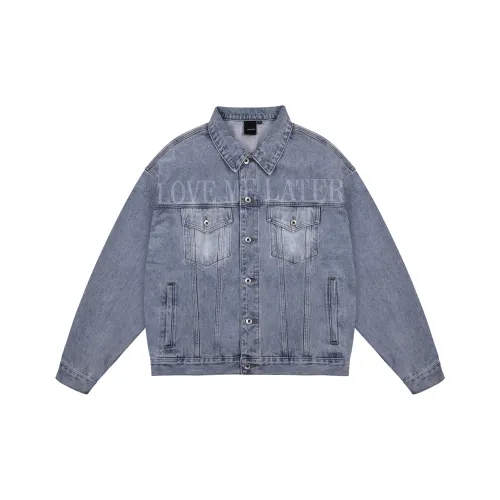 LOVE ME LATER Denim Jacket Unisex