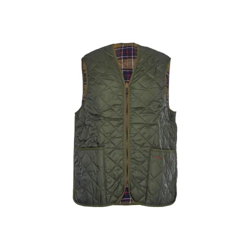 BARBOUR Зеленый Мужской Жилеты