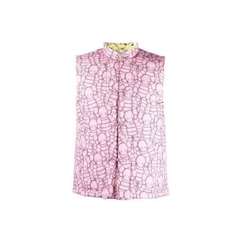 CDG Collaboration Розовые Мужские Жилеты